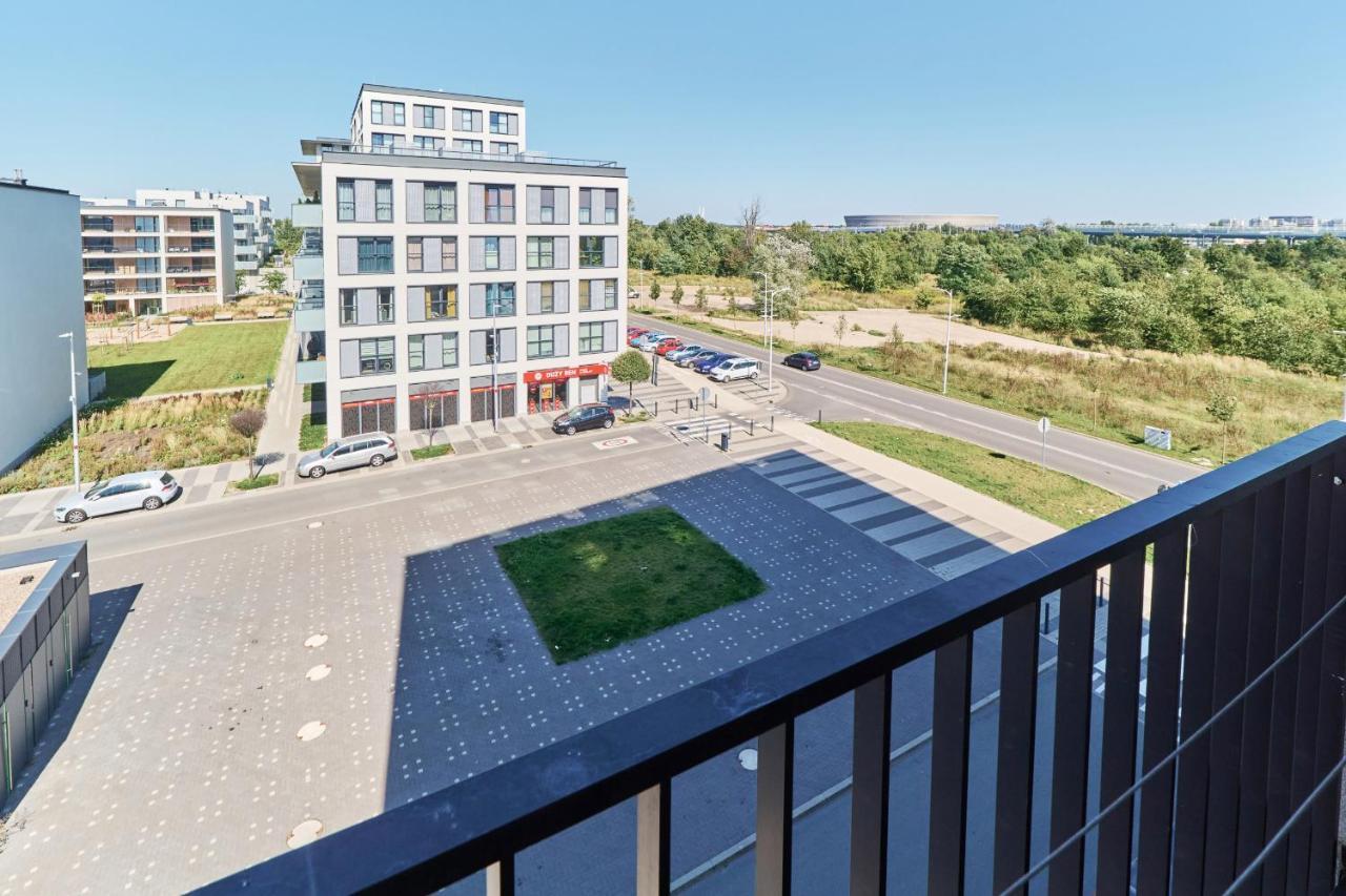 Architektow Avenue Arena Apartment Free Parking By Renters Вроцлав Экстерьер фото
